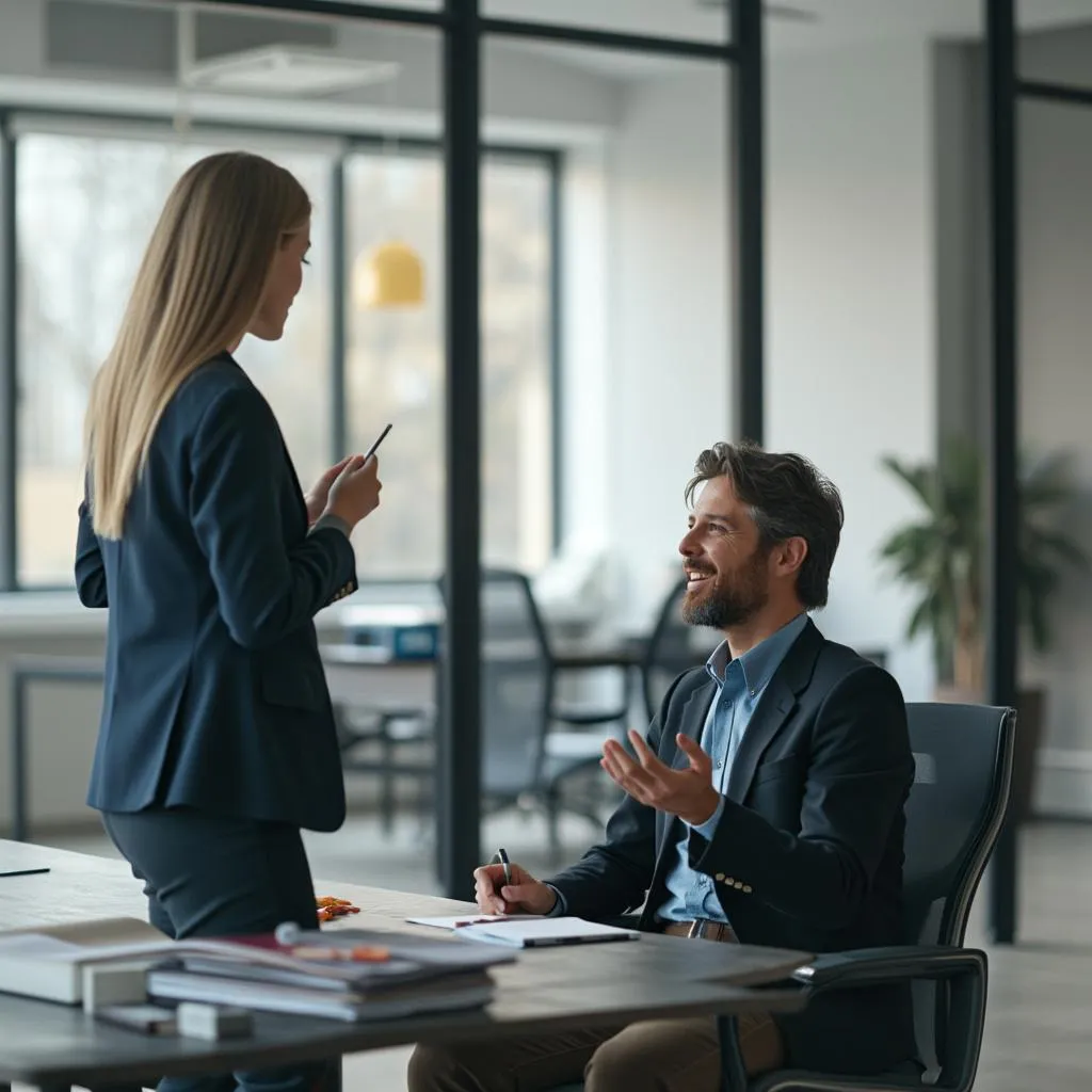 Sesión de coaching ejecutivo uno a uno